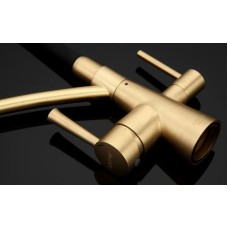 Смеситель для кухни Gappo G4398-1 Бронза Черный