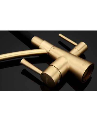 Смеситель для кухни Gappo G4398-1 Бронза Черный