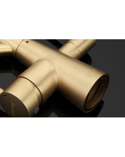 Смеситель для кухни Gappo G4398-1 Бронза Черный