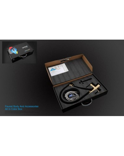 Смеситель для кухни Gappo G4398-1 Бронза Черный