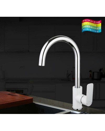 Смеситель для кухни Gappo G48 G4048 Белый Хром