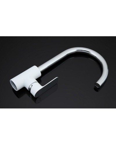 Смеситель для кухни Gappo G48 G4048 Белый Хром