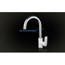 Смеситель для кухни Gappo G48 G4048 Белый Хром