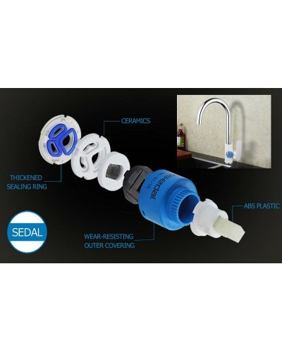 Смеситель для кухни Gappo G48 G4048 Белый Хром