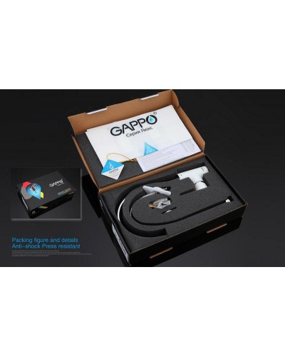 Смеситель для кухни Gappo G48 G4048 Белый Хром