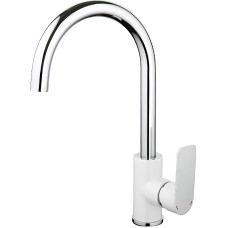 Смеситель для кухни Gappo G48 G4048 Белый Хром