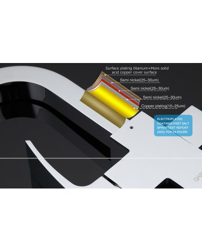 Смеситель для кухни Gappo G07 G4307 Хром