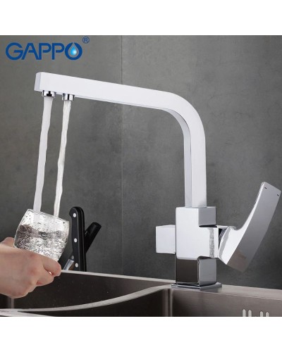 Смеситель для кухни Gappo G07 G4307 Хром