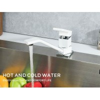 Смеситель для кухни Gappo G17-8 G4517-8 Белый