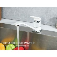 Смеситель для кухни Gappo G17-8 G4517-8 Белый