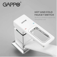 Смеситель для кухни Gappo G17-8 G4517-8 Белый