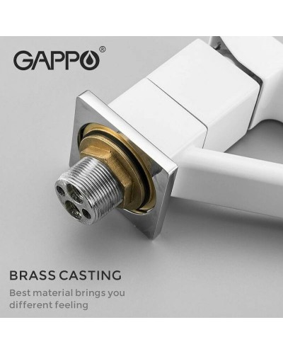 Смеситель для кухни Gappo G17-8 G4517-8 Белый