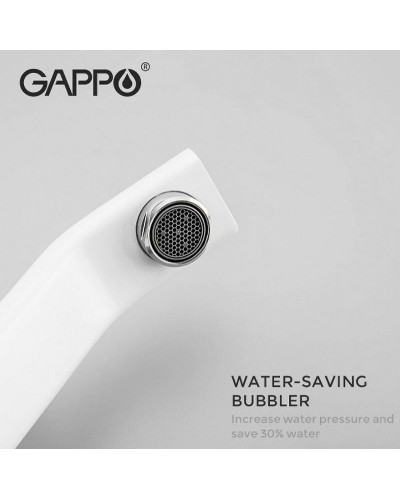 Смеситель для кухни Gappo G17-8 G4517-8 Белый