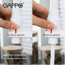 Смеситель для кухни Gappo G17-8 G4317-8 Белый