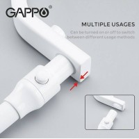 Смеситель для кухни Gappo G17-8 G4317-8 Белый