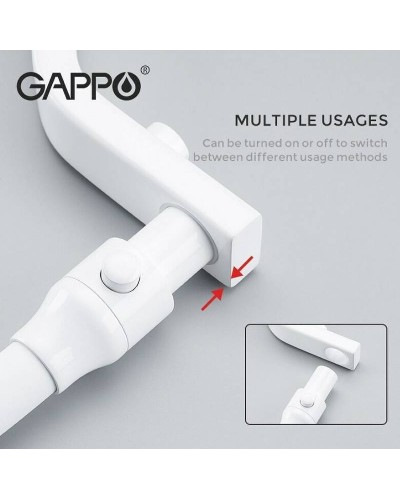 Смеситель для кухни Gappo G17-8 G4317-8 Белый