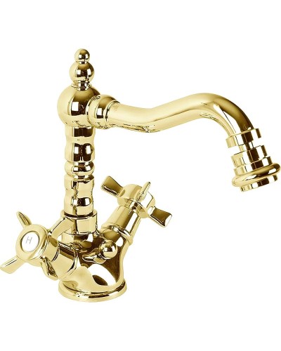 Смеситель для биде Cezares Lord-BS2-03/24 Золото 24 карат