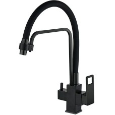 Смеситель для кухни Haiba HB76615-7 Черный матовый