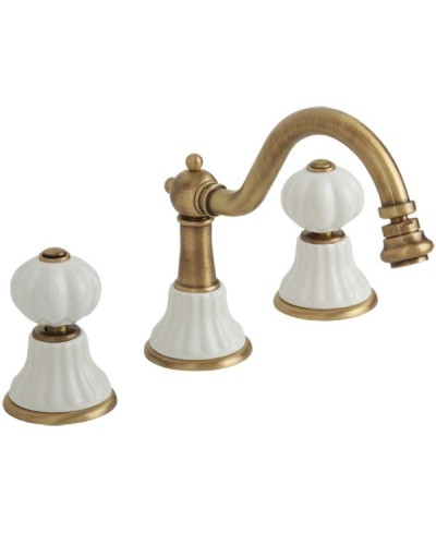 Смеситель для биде Migliore Olivia 18994 Бронза Белый