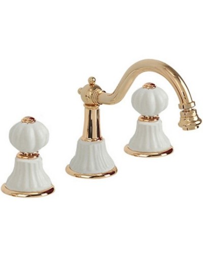 Смеситель для биде Migliore Olivia 19018 Золото Белый