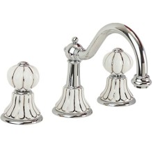 Смеситель для биде Migliore Olivia 19010 Хром Белый декор Платина