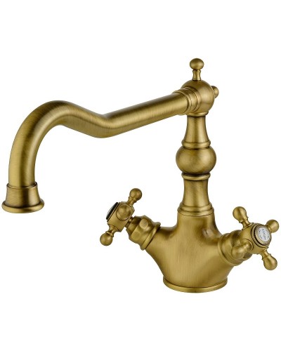 Смеситель для кухни Migliore Arcadia 18185 Бронза