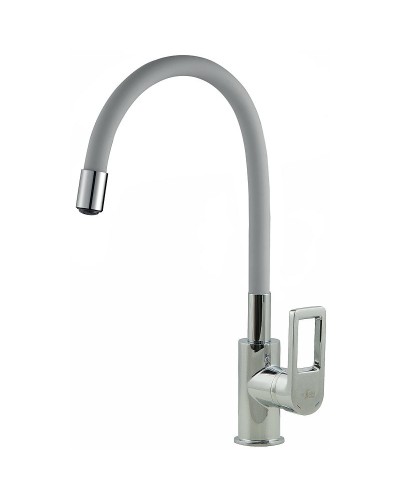 Смеситель для кухни Rossinka Z35-35U-Gray Серый Хром