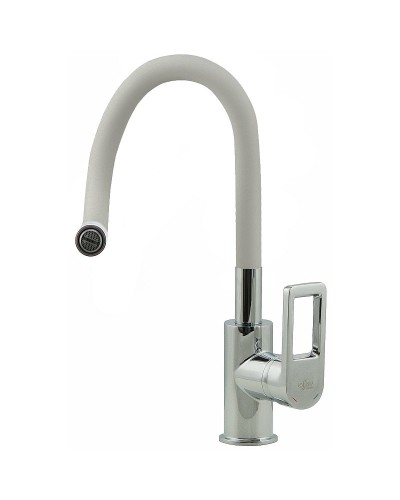 Смеситель для кухни Rossinka Z35-35U-Gray Серый Хром