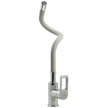 Смеситель для кухни Rossinka Z35-35U-Gray Серый Хром