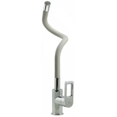 Смеситель для кухни Rossinka Z35-35U-Gray Серый Хром