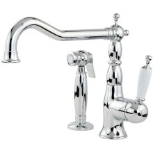 Смеситель для кухни Migliore Cucina Oxford 25796 Хром Белый