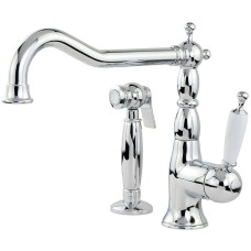 Смеситель для кухни Migliore Cucina Oxford 25796 Хром Белый