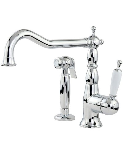 Смеситель для кухни Migliore Cucina Oxford 25796 Хром Белый