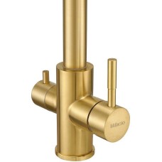 Смеситель для кухни Milacio Ultra MCU.553.GD Золото брашированное