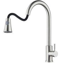 Смеситель для кухни Orange Steel M99-120st Сталь