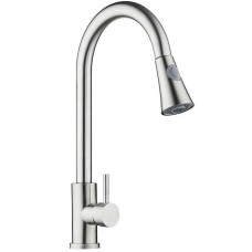 Смеситель для кухни Orange Steel M99-120st Сталь