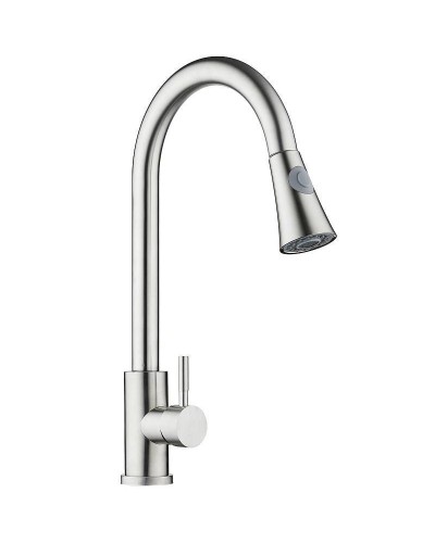 Смеситель для кухни Orange Steel M99-120st Сталь