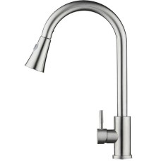 Смеситель для кухни Orange Steel M99-120st Сталь