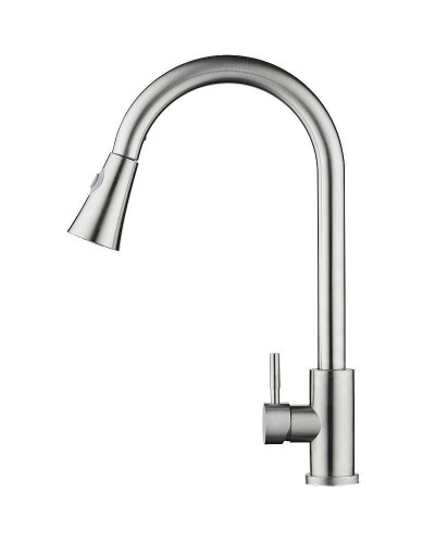 Смеситель для кухни Orange Steel M99-120st Сталь