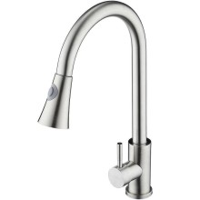 Смеситель для кухни Orange Steel M99-120st Сталь