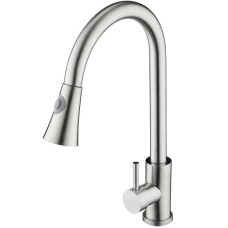 Смеситель для кухни Orange Steel M99-120st Сталь