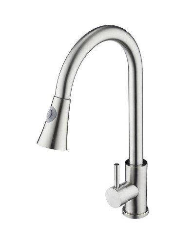 Смеситель для кухни Orange Steel M99-120st Сталь