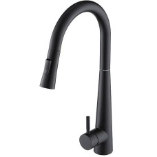 Смеситель для кухни Orange Steel M99-007b Черный матовый