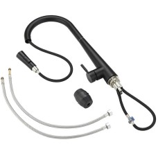 Смеситель для кухни Orange Steel M99-007b Черный матовый