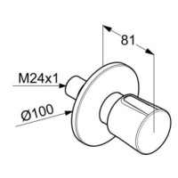 Переключатель на 3 положения Kludi Balance 528468775