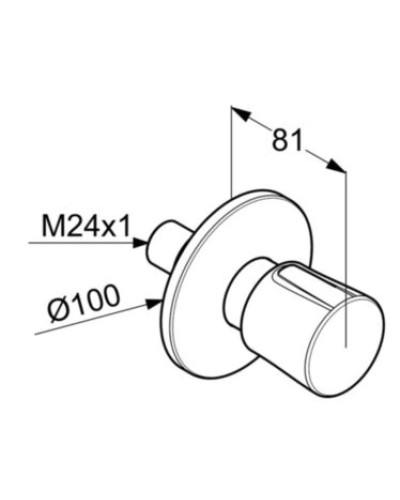 Переключатель на 3 положения Kludi Balance 528468775