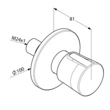 Переключатель на 2 положения Kludi Balance 528478775