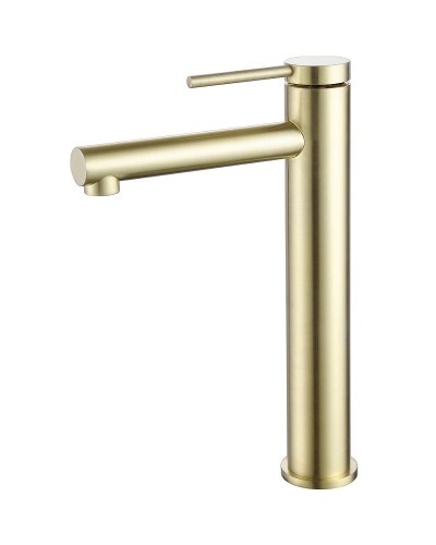 Смеситель для раковины Abber Emotion AF8811G Золото матовое