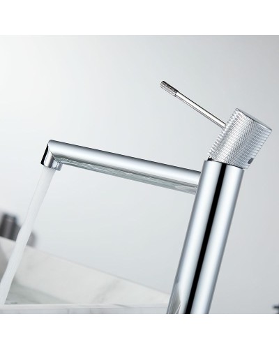 Смеситель для раковины Vincea Desire VBF-1D2CH Хром