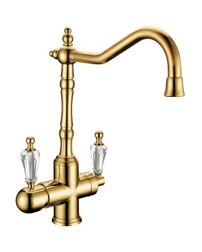 Смеситель для кухни Boheme Tradizionale Oro 112-SW Золото